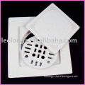 LLFD017 Square Colorful Resin Plastic Floor Drain Cover with 3set